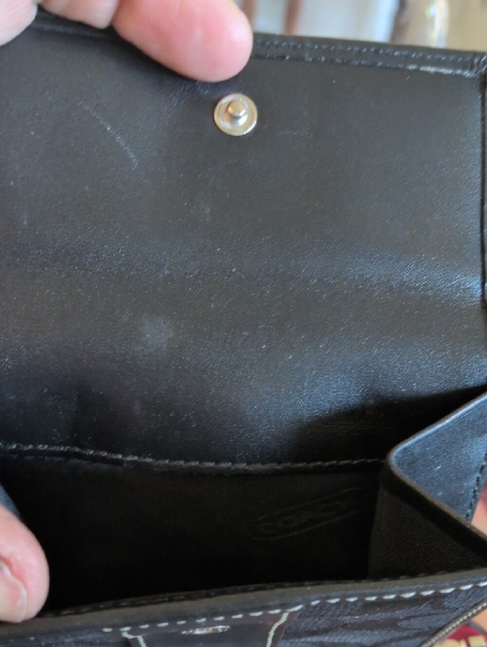 Coach Black Leather Small Wallet - Picture 2 of 11